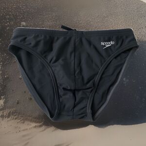 Speedo Mens Power Flex Eco Brief Gray Size 28